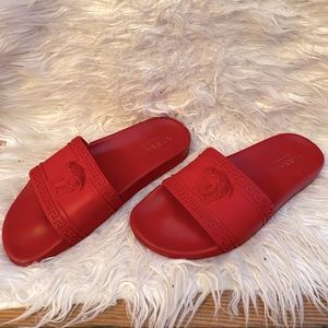 Versace Palazzo Pool Slides - women’s 8.5 men’s 7
